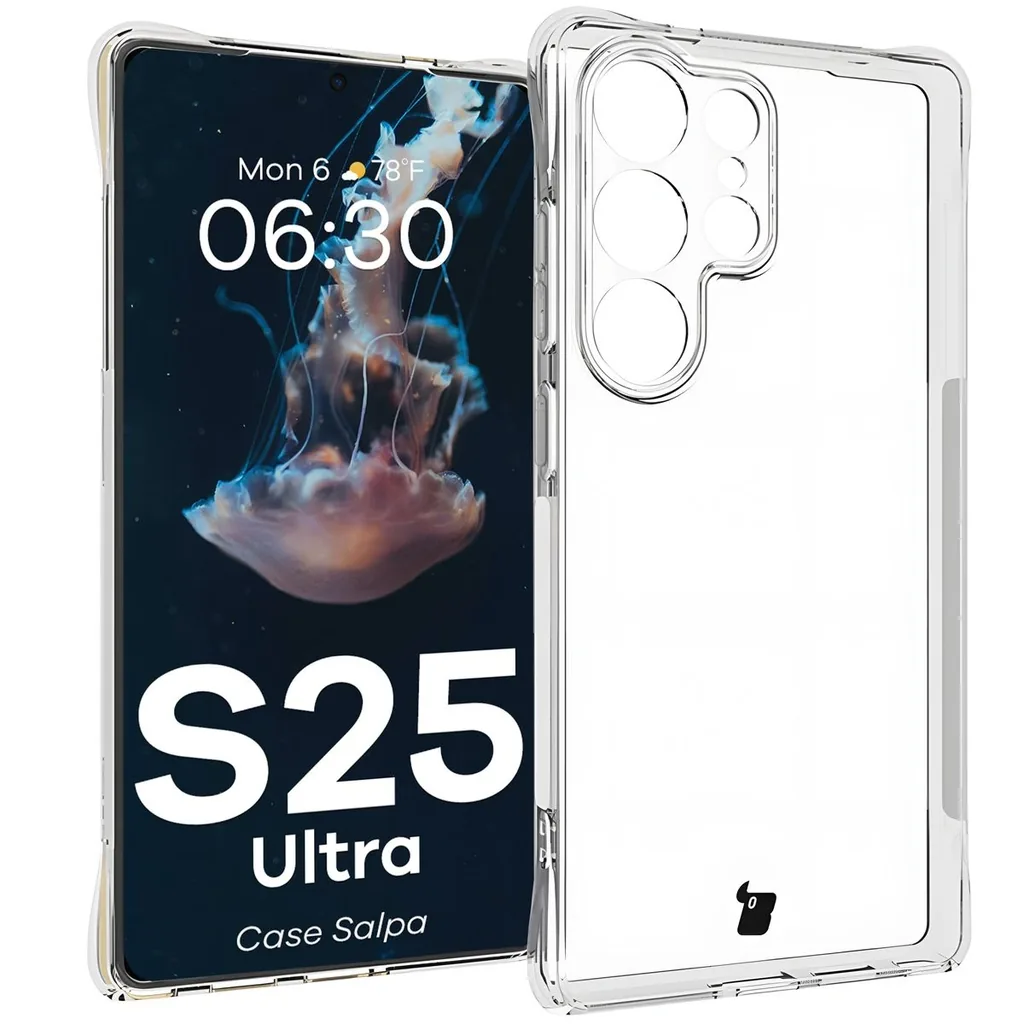 Kryt Bizon Case Salpa Samsung Galaxy S25 Ultra clear