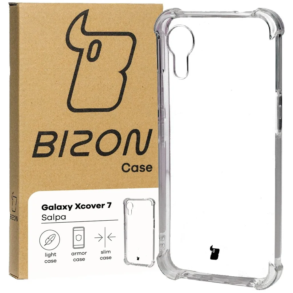 Kryt Bizon Case Salpa Samsung Galaxy Xcover 7 clear