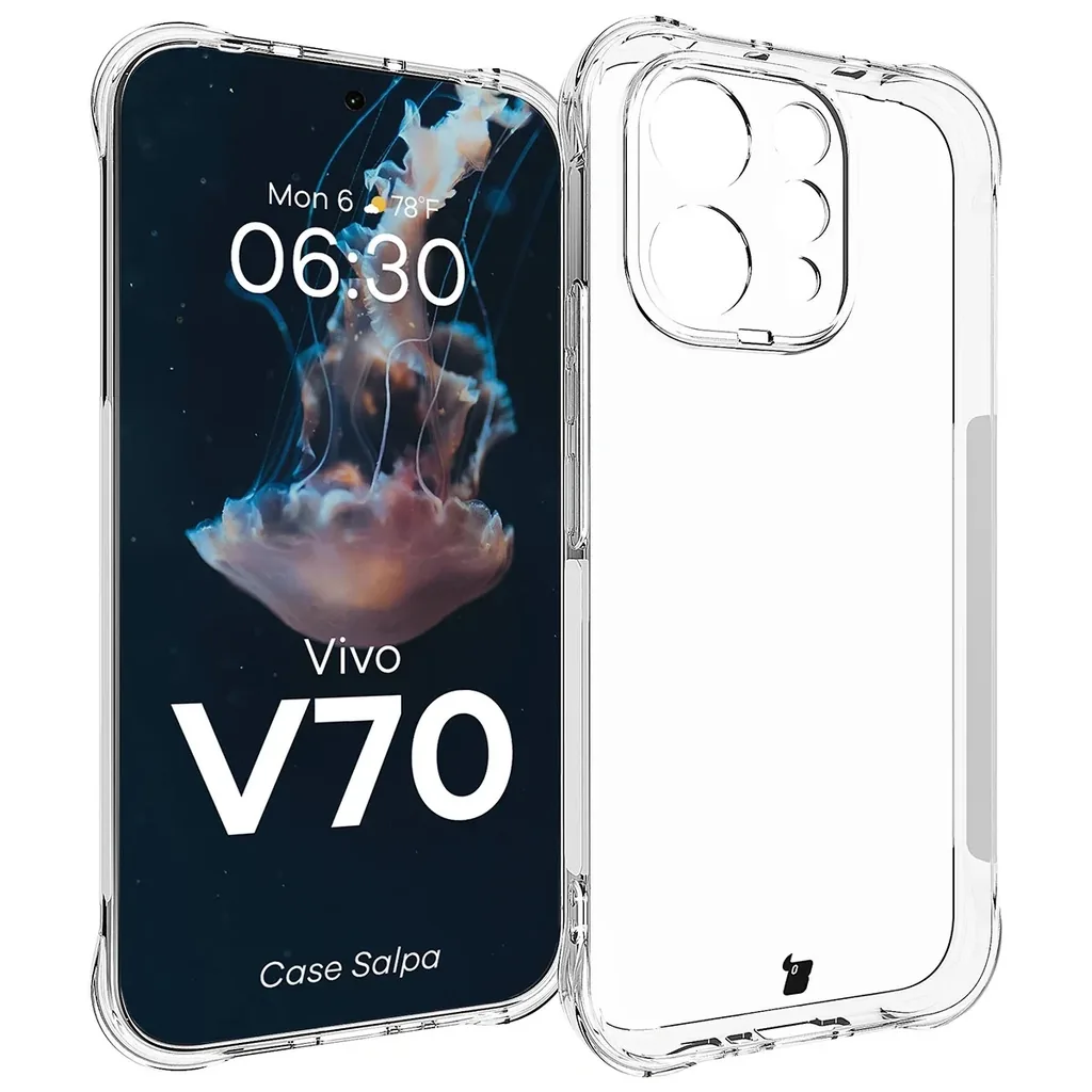 Kryt Bizon Case Salpa Vivo V70 5G, clear