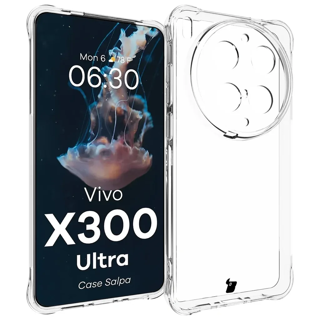 Kryt Bizon Case Salpa Vivo X300 Ultra, clear