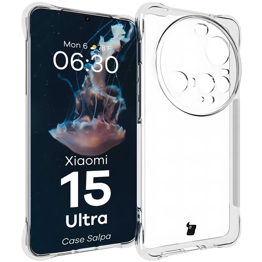 Kryt Bizon Case Salpa Xiaomi 15 Ultra clear
