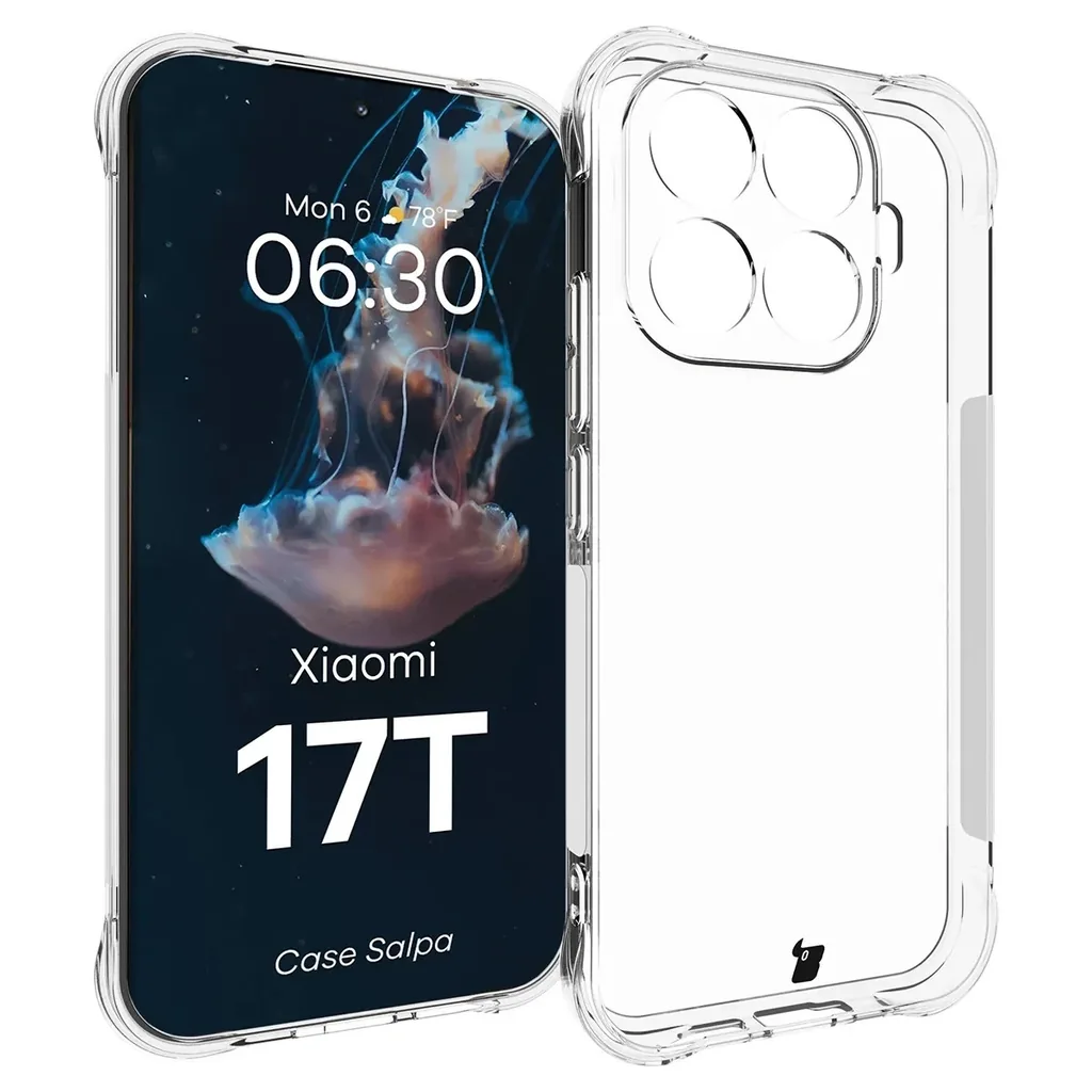 Kryt Bizon Case Salpa Xiaomi 17T, clear