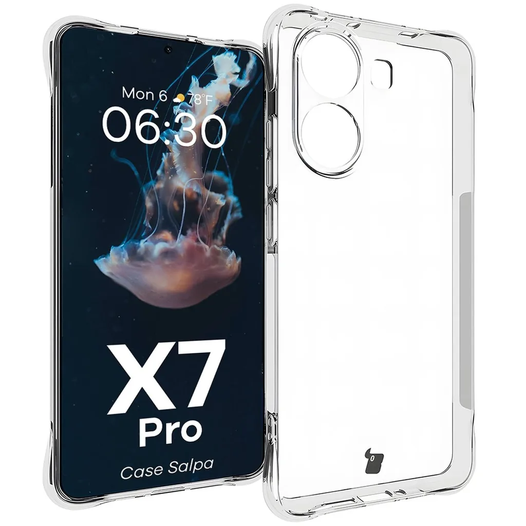 Kryt Bizon Case Salpa Xiaomi Poco X7 Pro clear