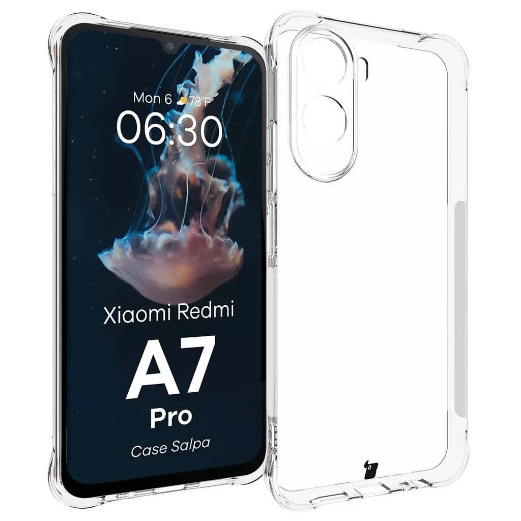 Kryt Bizon Case Salpa Xiaomi Redmi A7 Pro, clear