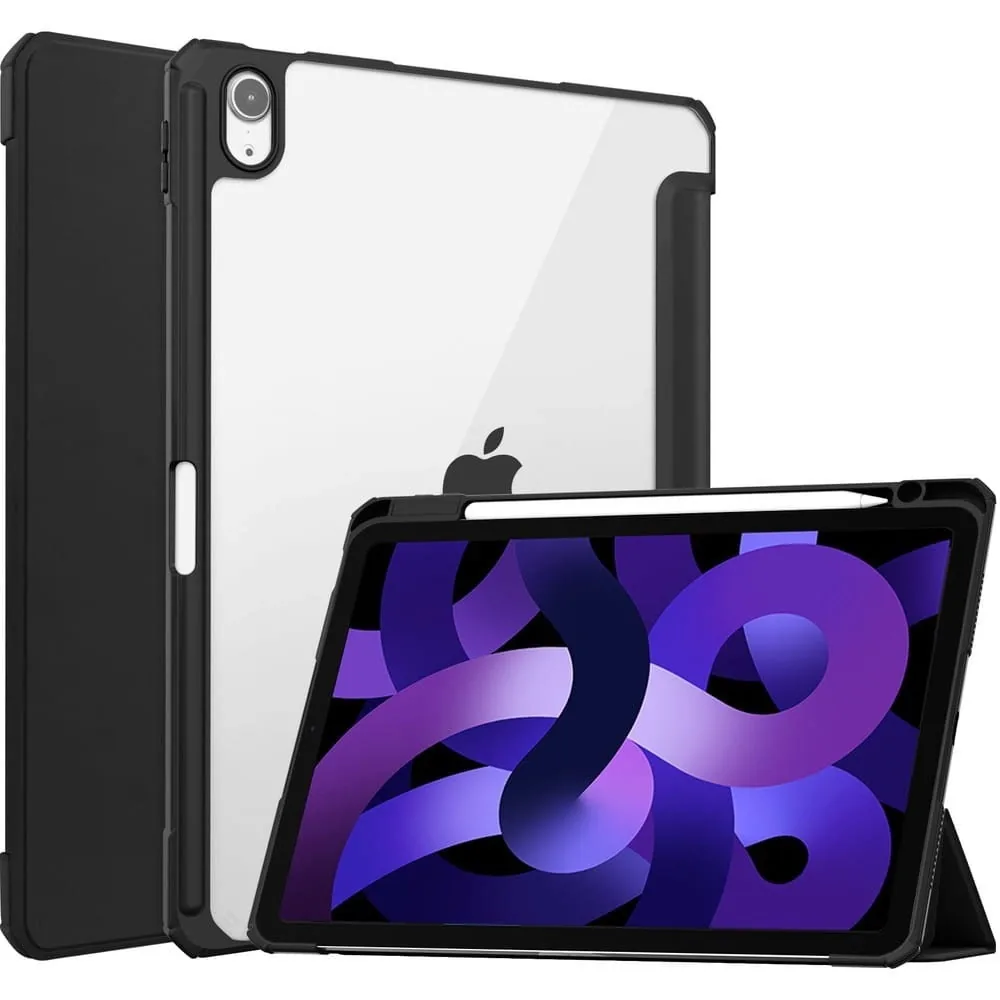 Kryt Bizon Case Tab Clear Matt Apple iPad Air 6 / Air 5 / Air 4 / iPad Pro 11 2018 black