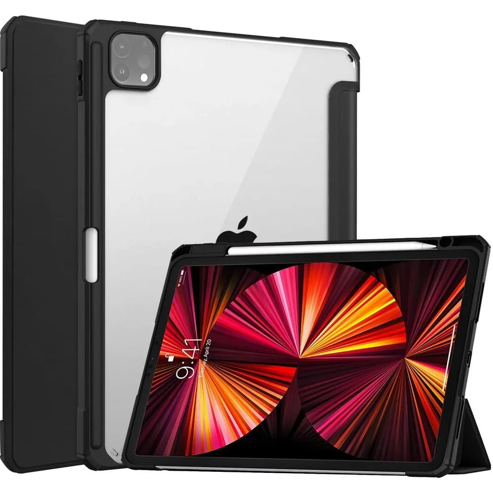 Kryt Bizon Case Tab Clear Matt Apple iPad Pro 11 2022/2021/2020/2018 black