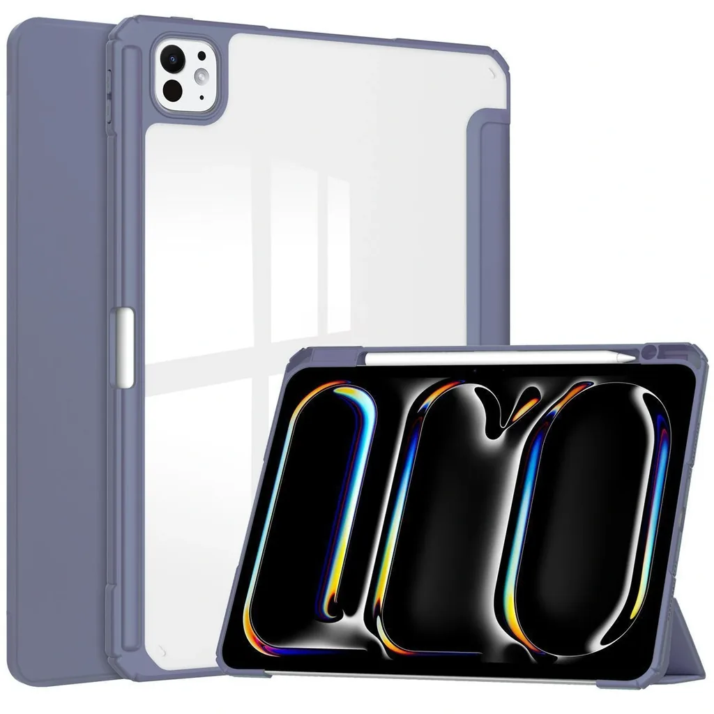 Kryt Bizon Case Tab Clear Matt Apple iPad Pro 11" 5 gen. 2024 lavender