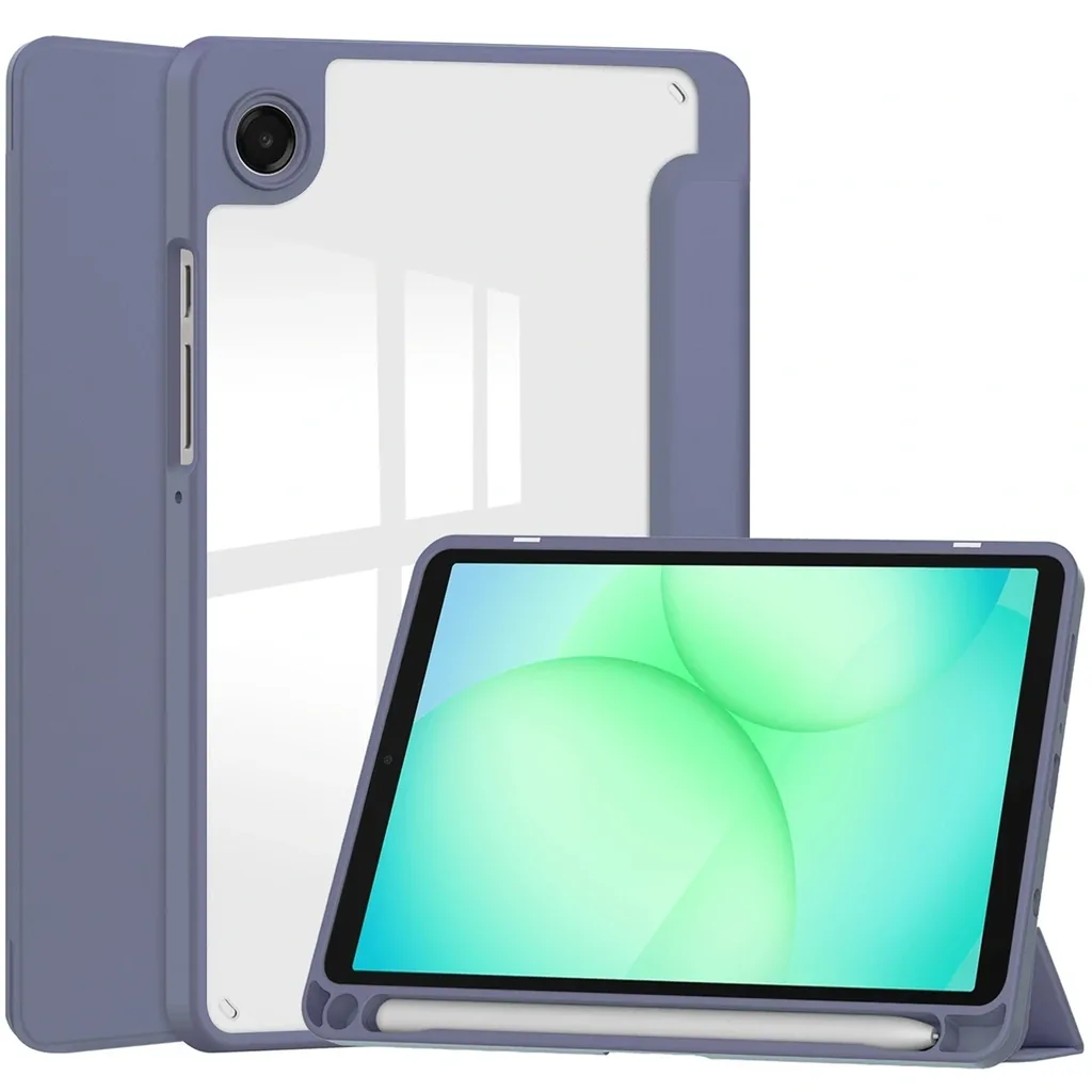 Kryt Bizon Case Tab Clear Matt Samsung Galaxy Tab A11 / A9 lavender