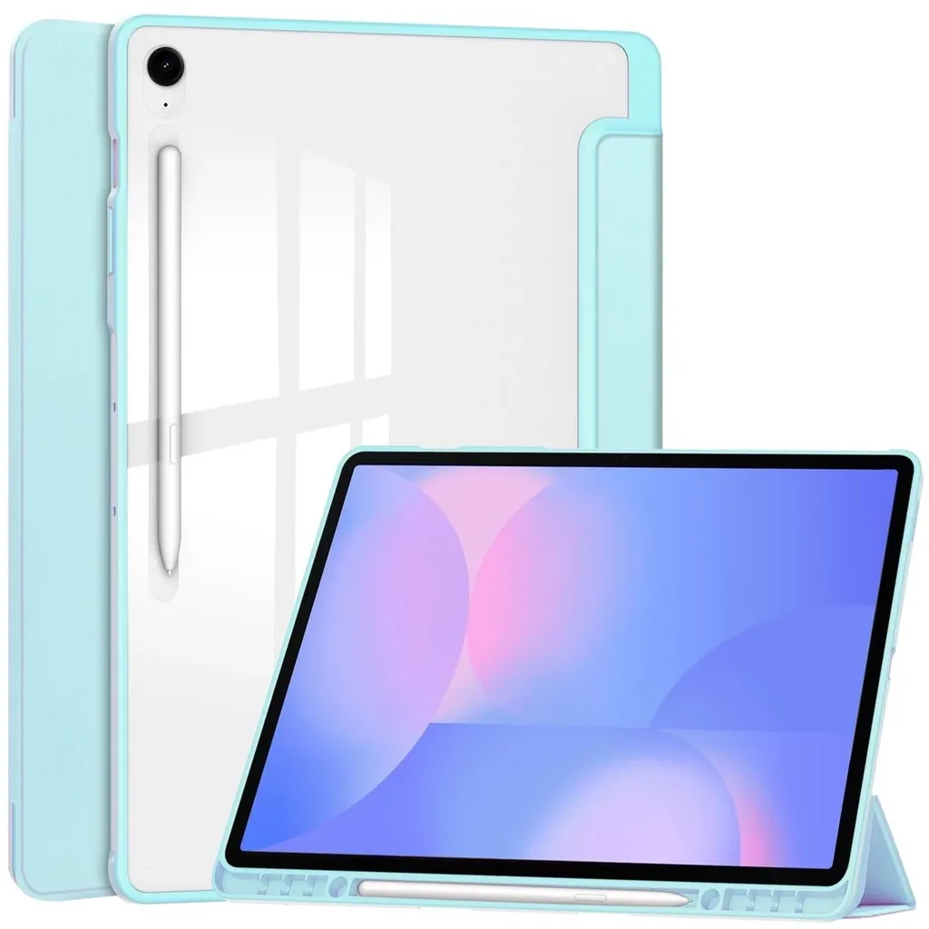 Kryt Bizon Case Tab Clear Matt Samsung Galaxy Tab S10 FE+ Plus blue