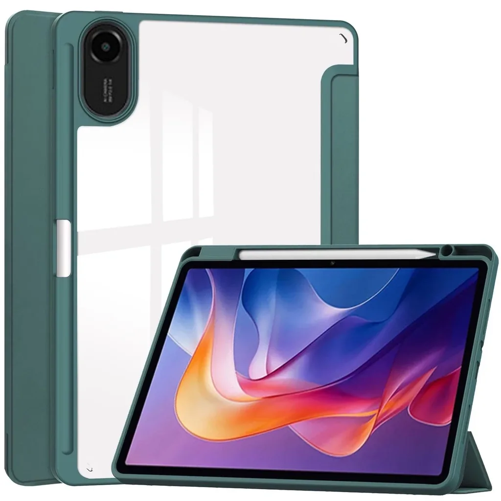 Kryt Bizon Case Tab Clear Matt Xiaomi Redmi Pad 2 dark green