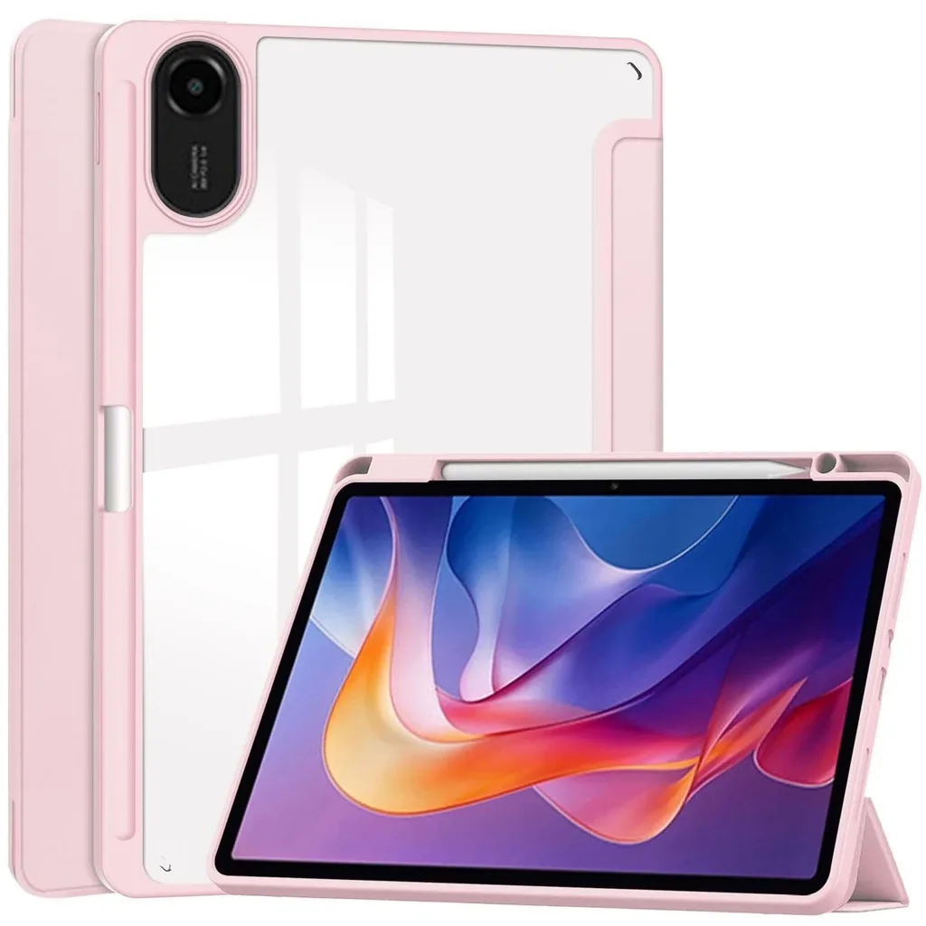 Kryt Bizon Case Tab Clear Matt Xiaomi Redmi Pad 2 pink