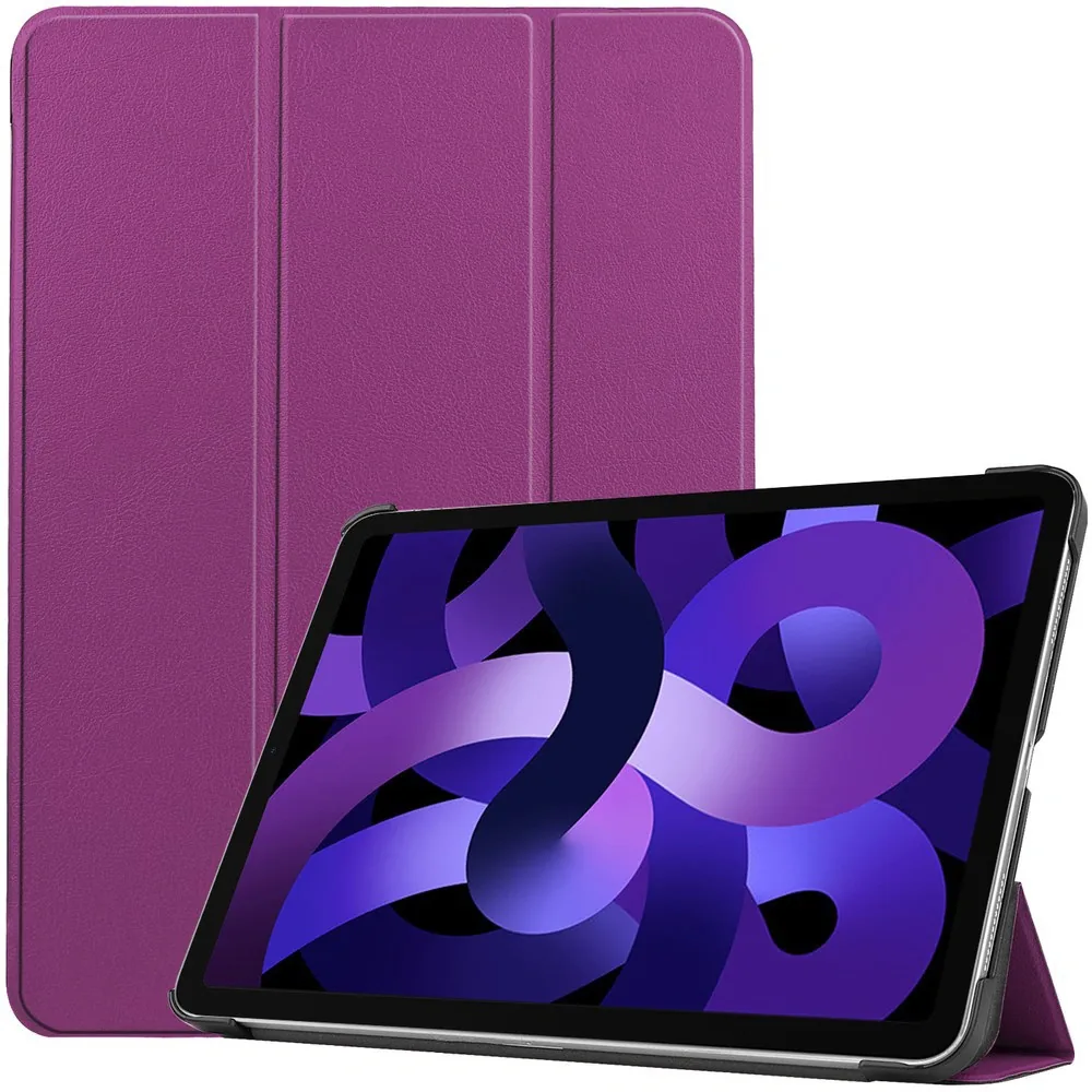 Kryt Bizon Case Tab Croc Apple iPad Air 6 / Air 5 / Air 4 dark purple