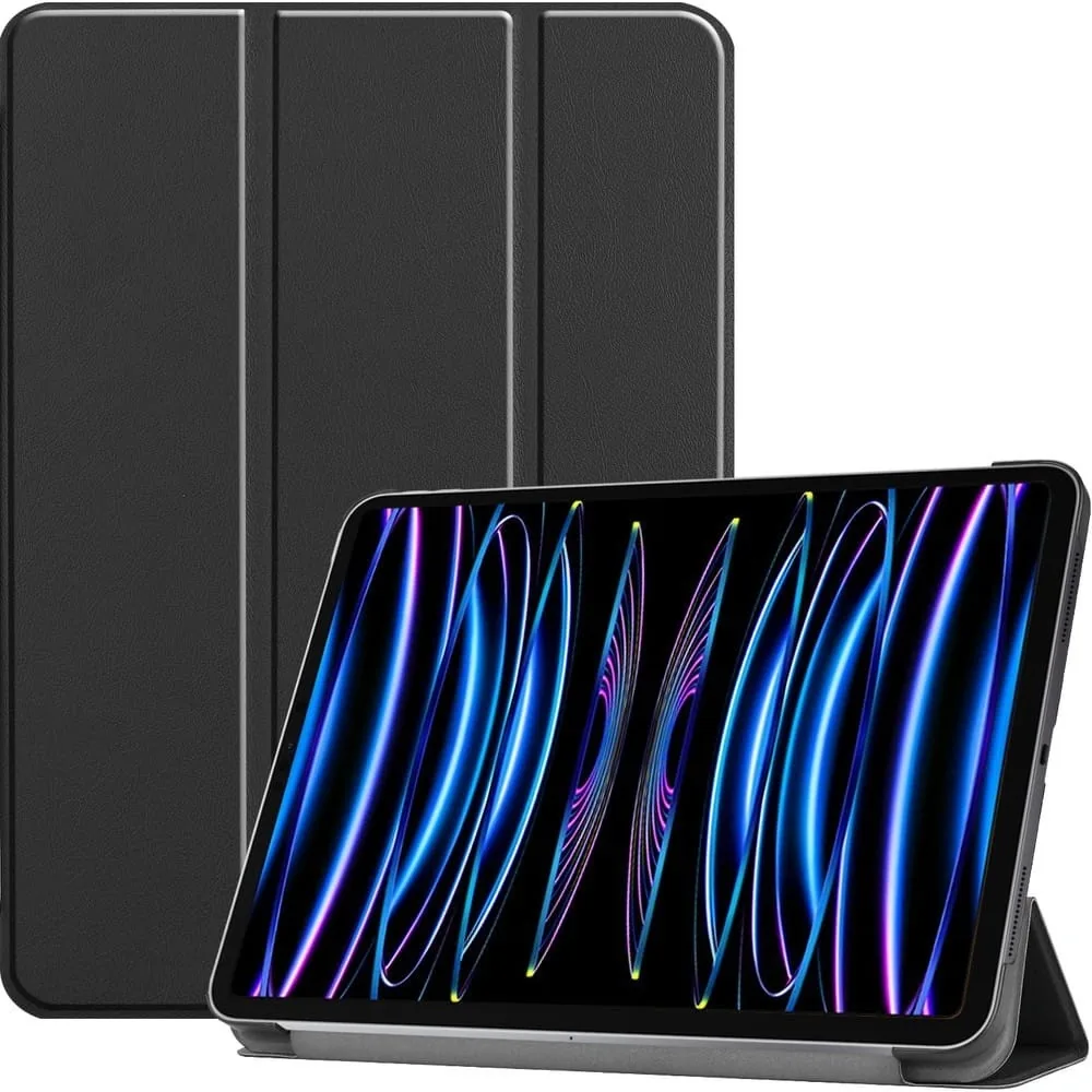 Kryt Bizon Case Tab Croc Apple iPad Pro 11 2022/2021/2020/2018 black