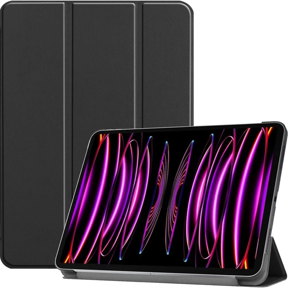 Kryt Bizon Case Tab Croc Apple iPad Pro 12.9 2022/2021/2020/2018 black