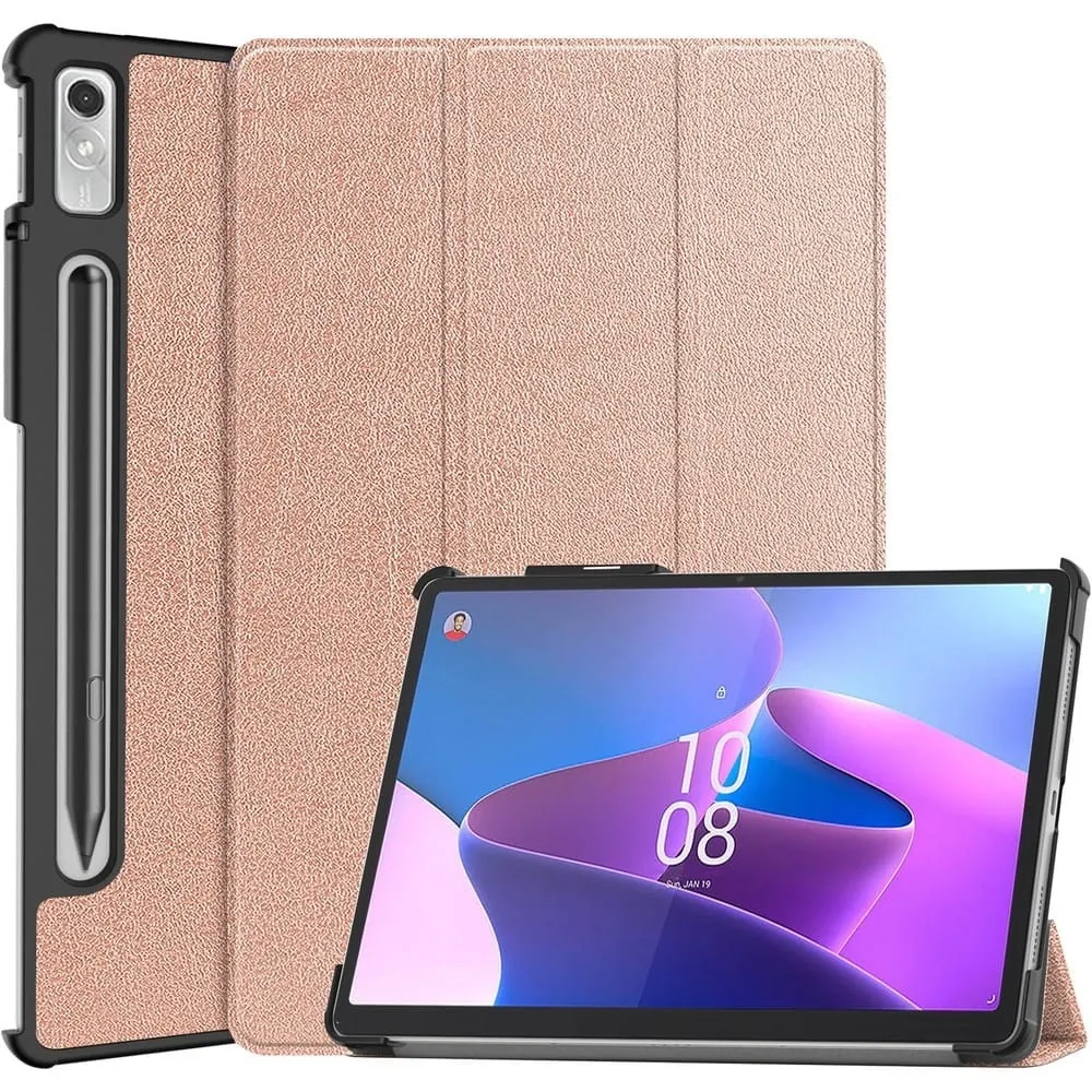 Kryt Bizon Case Tab Croc Lenovo Xiaoxin Pad Pro 2022 / P11 Pro Gen 2 rose gold
