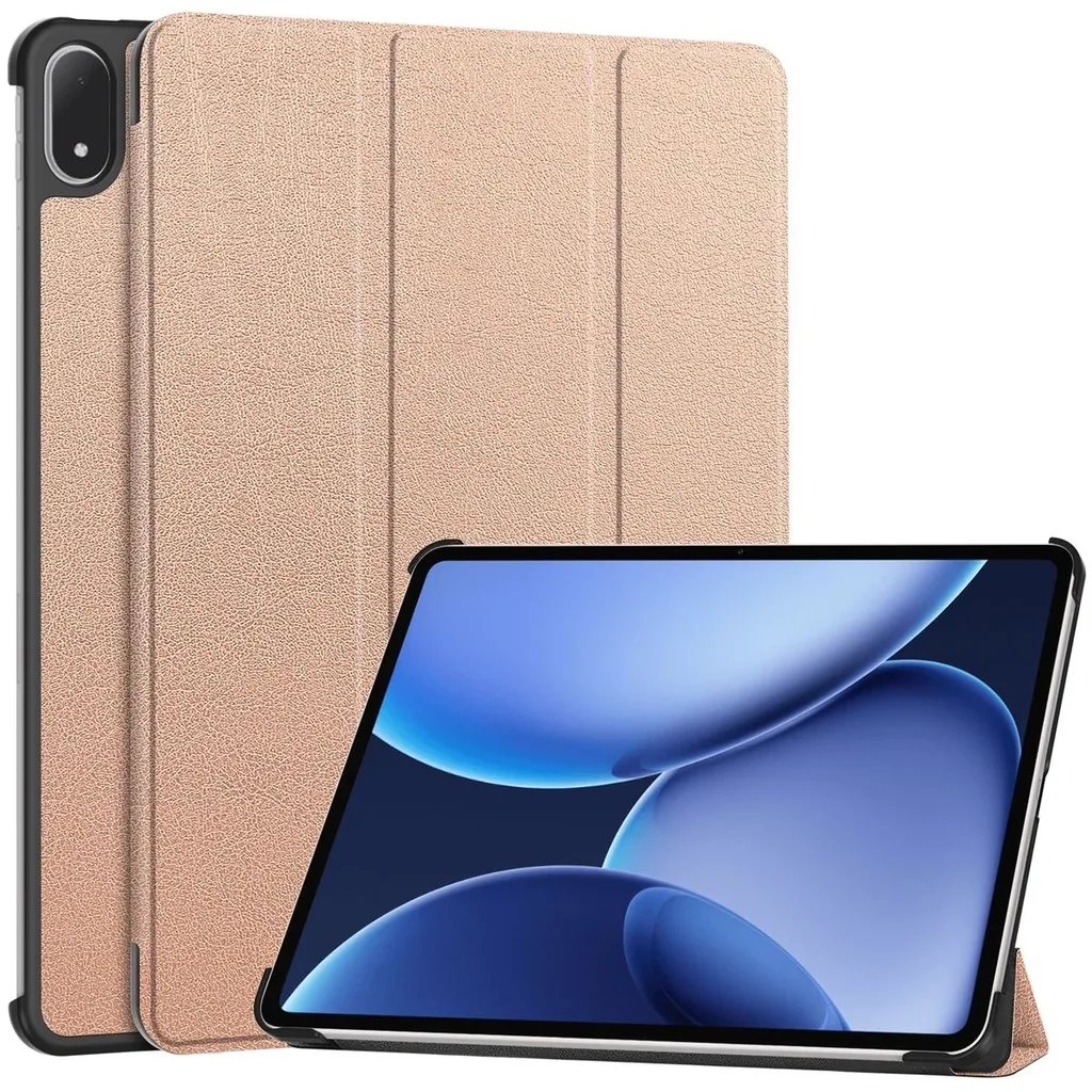 Kryt Bizon Case Tab Croc OnePlus Pad 3 / 2 Pro / OPPO Pad 4 / 4 Pro rose gold