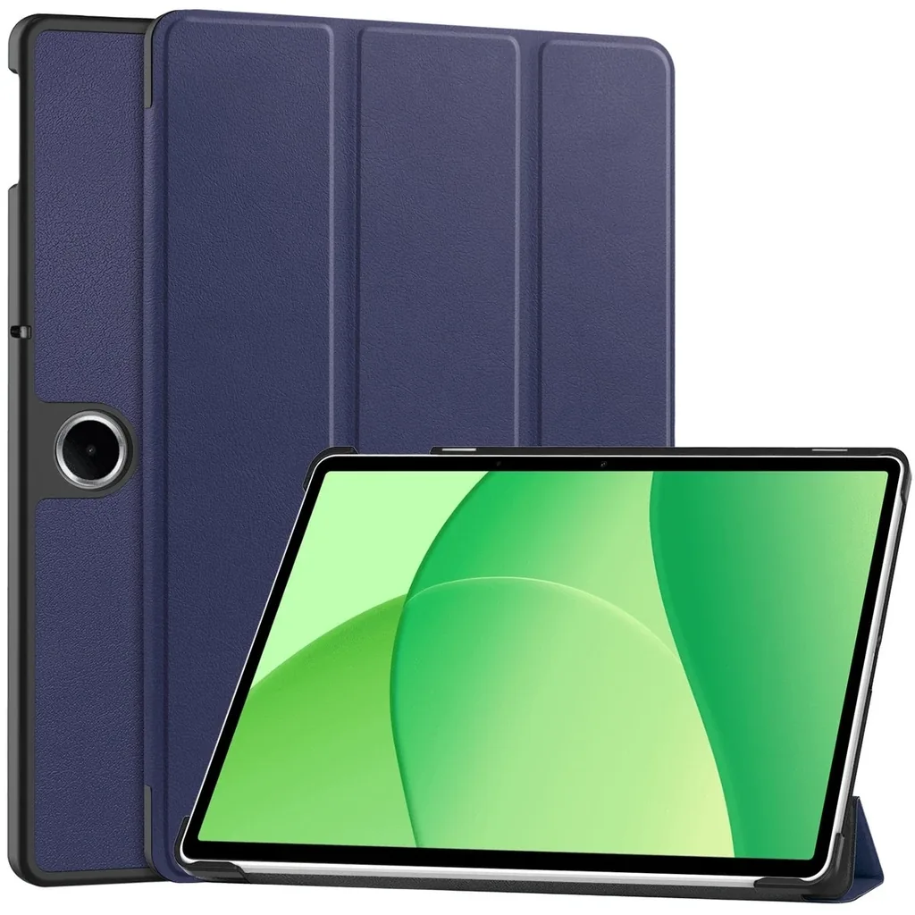 Kryt Bizon Case Tab Croc OnePlus Pad Lite / Oppo Pad SE navy blue