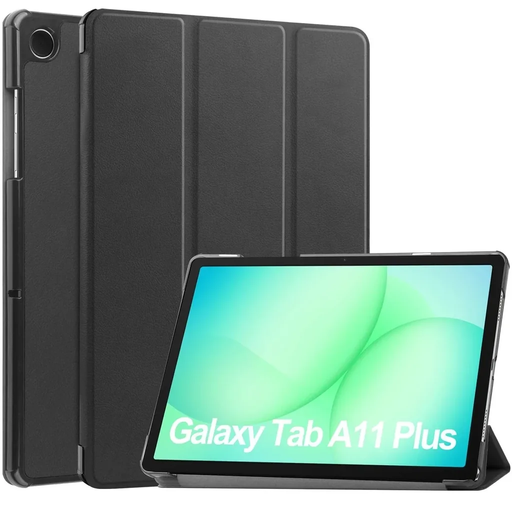 Kryt Bizon Case Tab Croc Samsung Galaxy Tab A11+ Plus / A9+ Plus black
