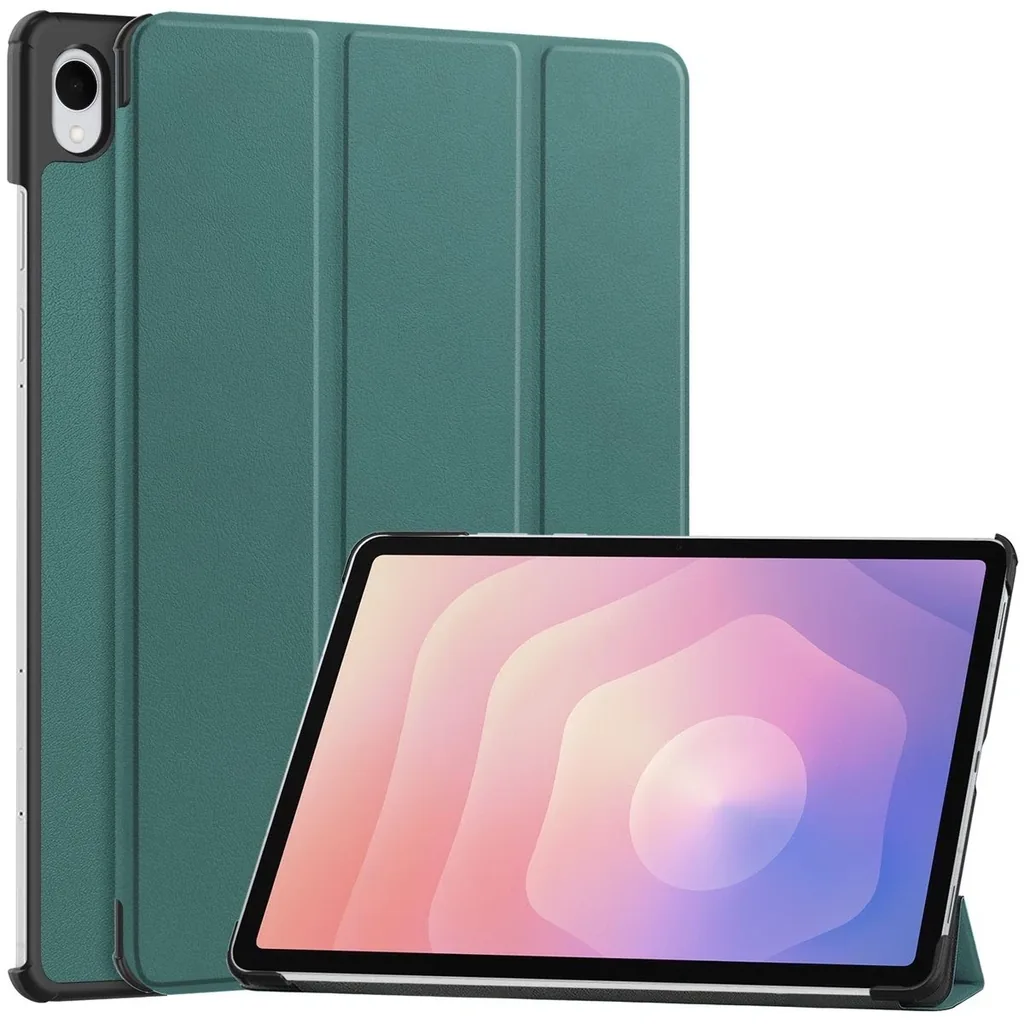 Kryt Bizon Case Tab Croc Samsung Galaxy Tab S11 dark green