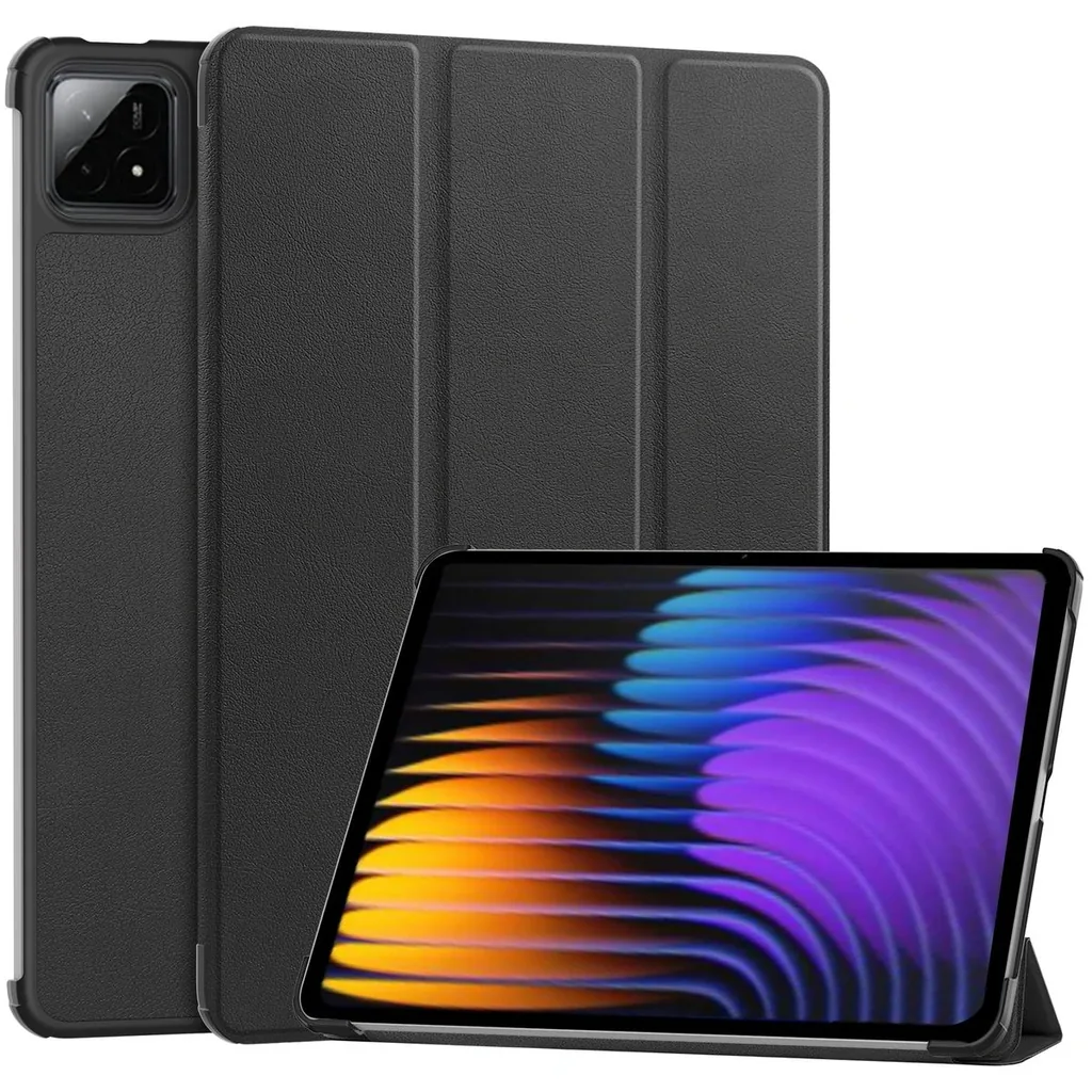 Kryt Bizon Case Tab Croc Xiaomi Pad 8 / 8 Pro / 7 / 7 Pro black