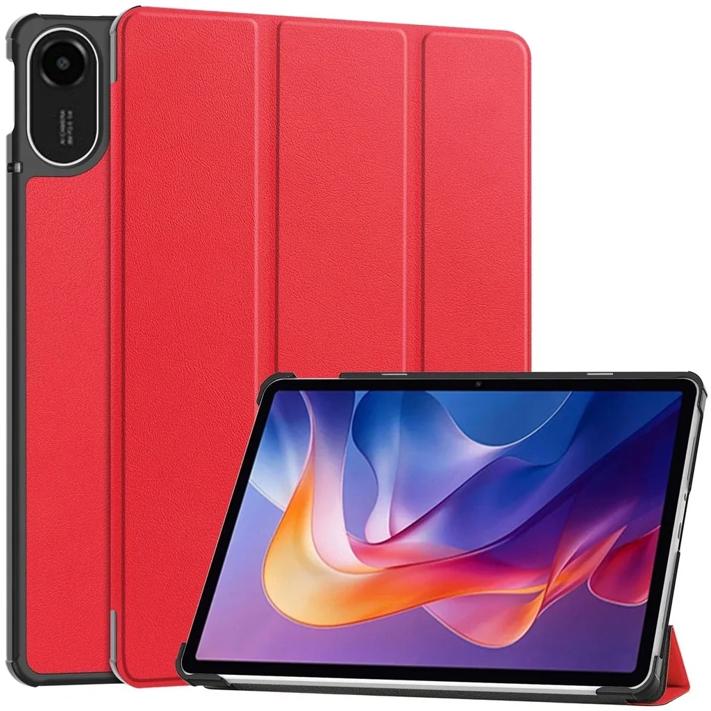 Kryt Bizon Case Tab Croc Xiaomi Redmi Pad 2 red