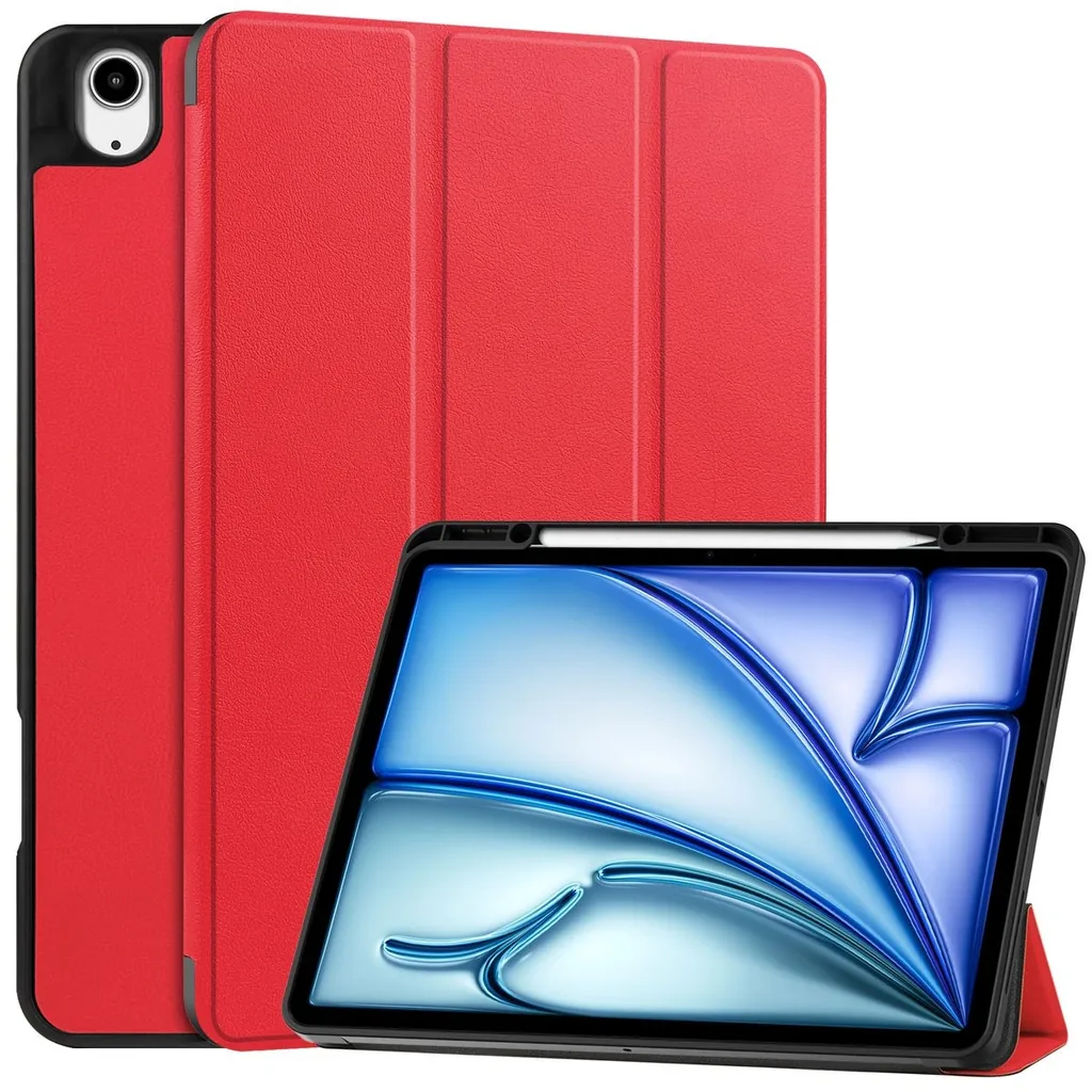 Kryt Bizon Case Tab Lizard Apple iPad Air 13" 2024 red