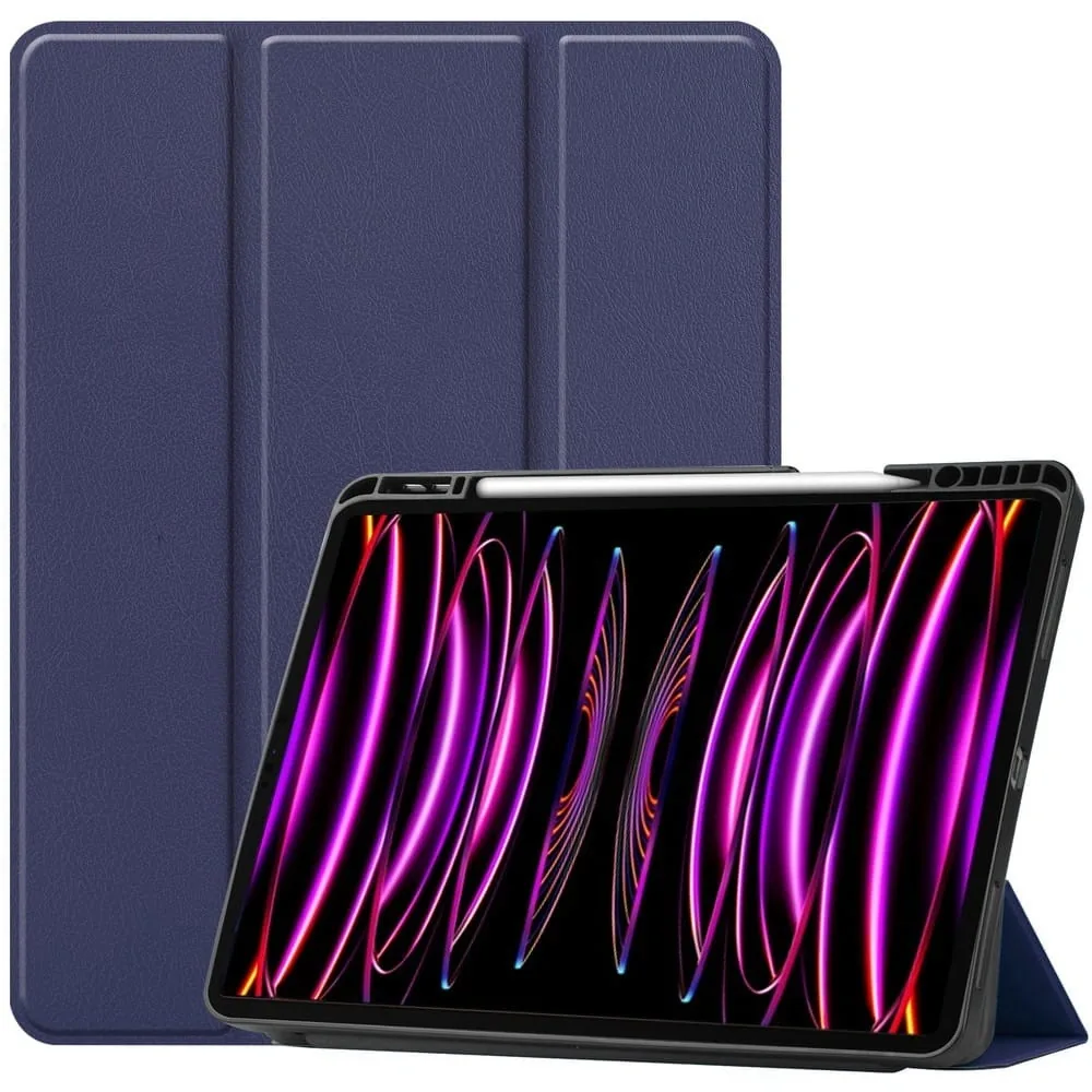 Kryt Bizon Case Tab Lizard Apple iPad Pro 12.9 2022/2021/2020/2018 navy blue