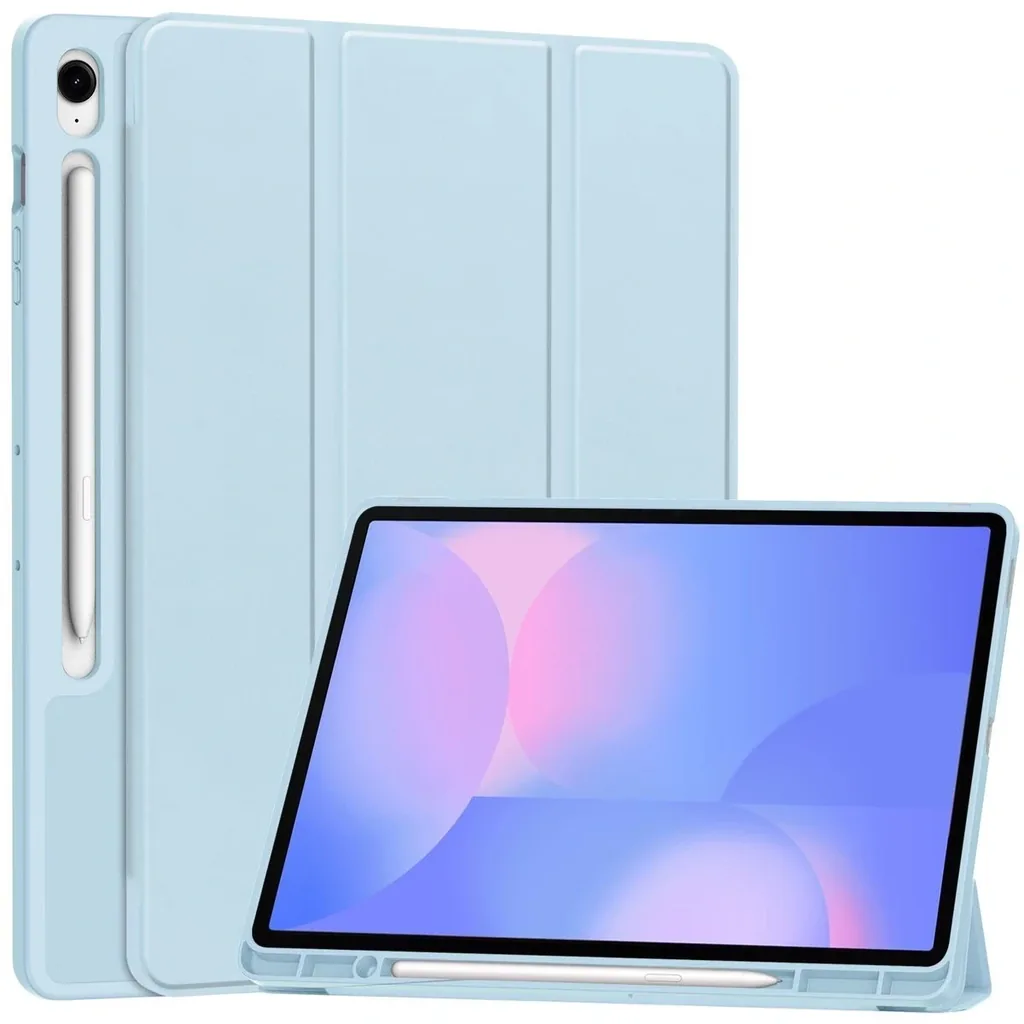 Kryt BIZON Case Tab Lizard Samsung Galaxy Tab S10 FE+ Plus blue