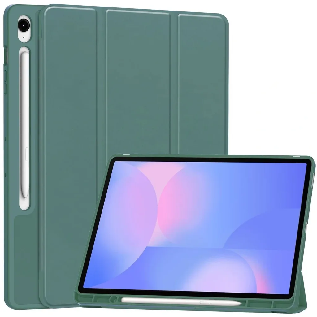 Kryt Bizon Case Tab Lizard Samsung Galaxy Tab S10 FE+ Plus dark green
