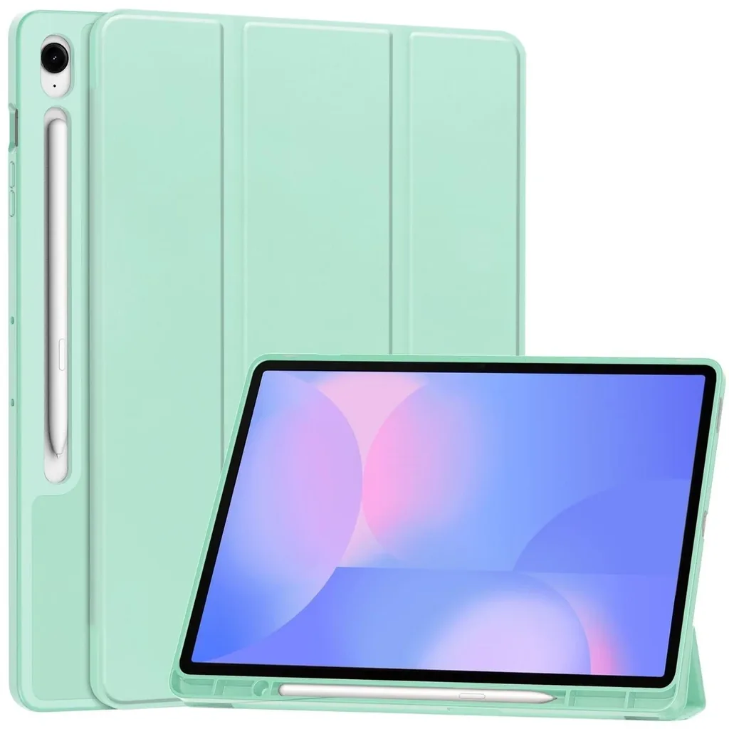 Kryt Bizon Case Tab Lizard Samsung Galaxy Tab S10 FE+ Plus mint