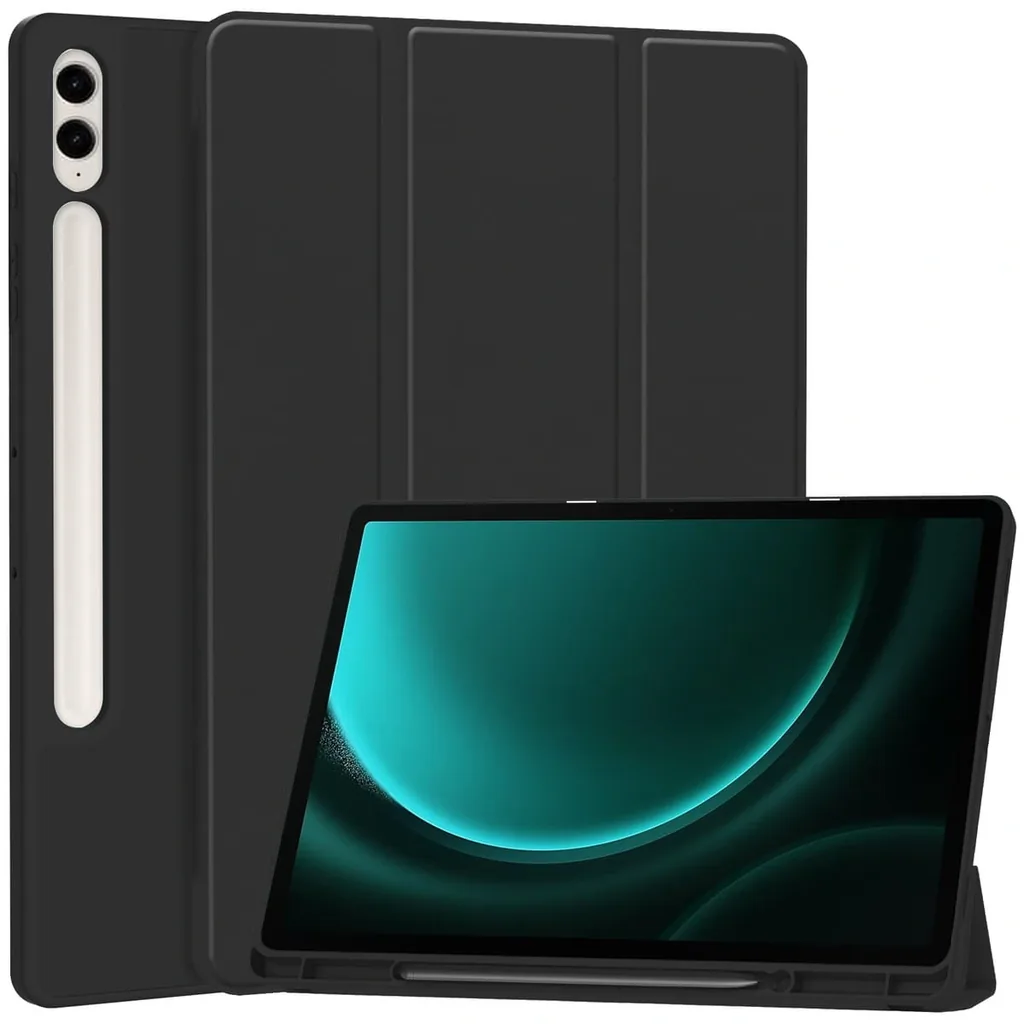 Kryt Bizon Case Tab Lizard Samsung Galaxy Tab S9 FE Plus black