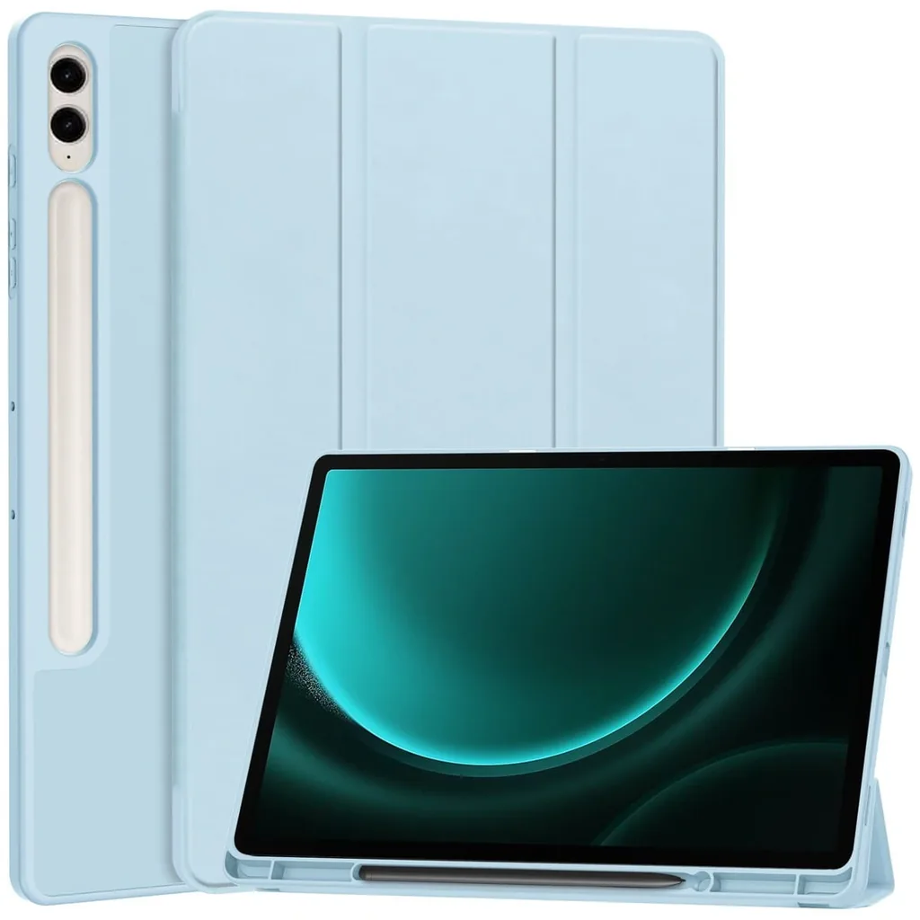 Kryt Bizon Case Tab Lizard Samsung Galaxy Tab S9 FE Plus blue