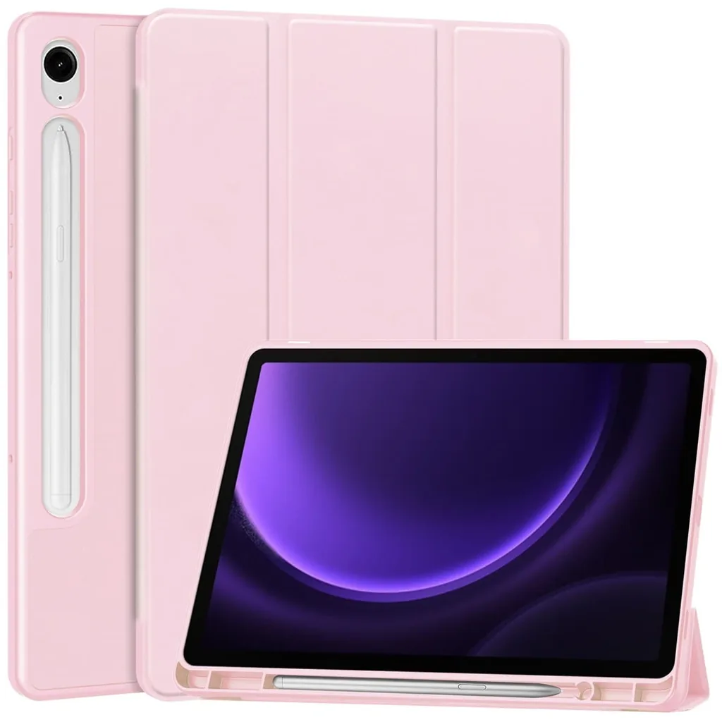 Kryt Bizon Case Tab Lizard Samsung Galaxy Tab S9 / S9 FE pink