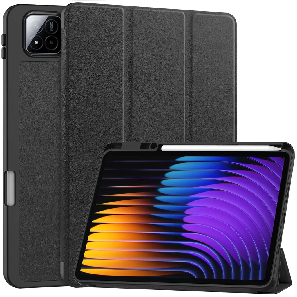 Kryt Bizon Case Tab Lizard Xiaomi Pad 8 / 8 Pro / 7 / 7 Pro black