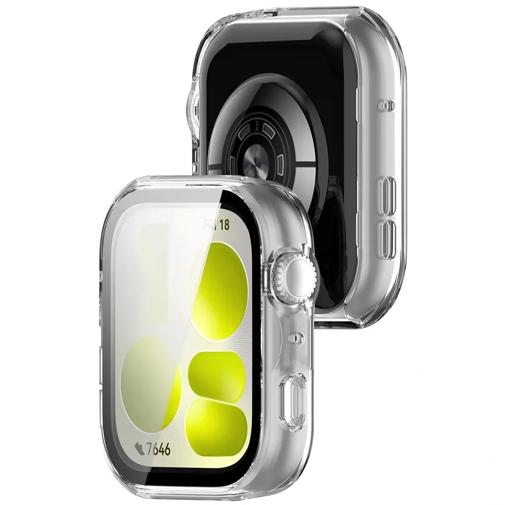 Kryt Bizon Case Watch Adamo Huawei Watch Fit 5, clear