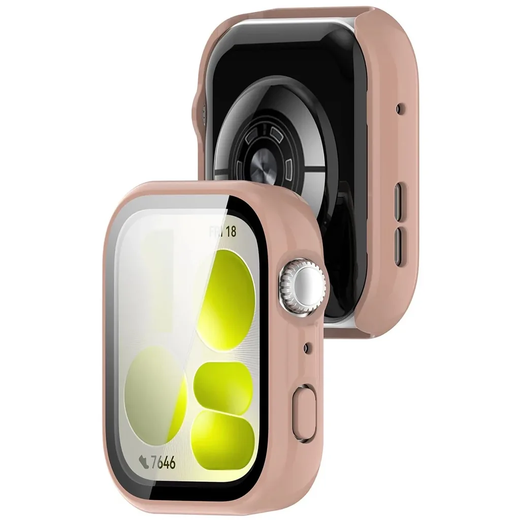 Kryt Bizon Case Watch Adamo Huawei Watch Fit 5, pink