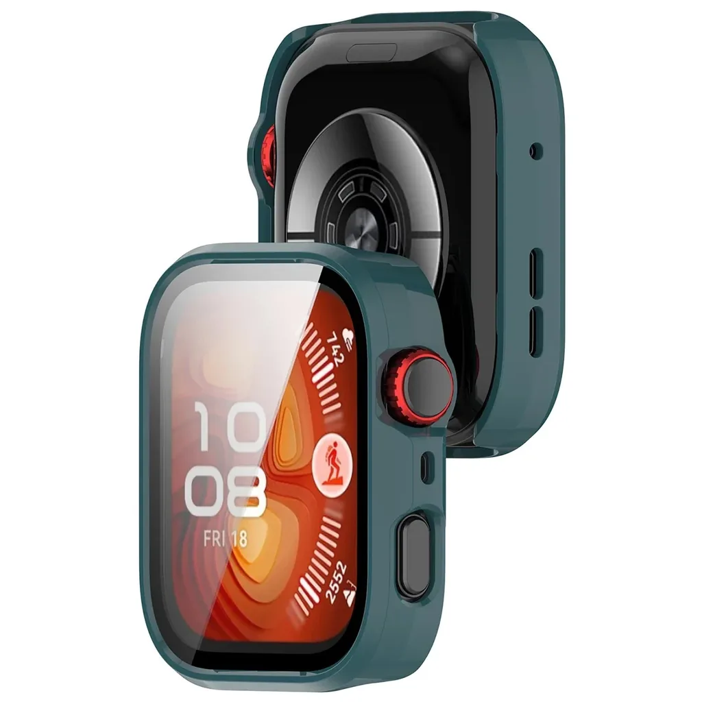 Kryt Bizon Case Watch Adamo Huawei Watch Fit 5 Pro, green