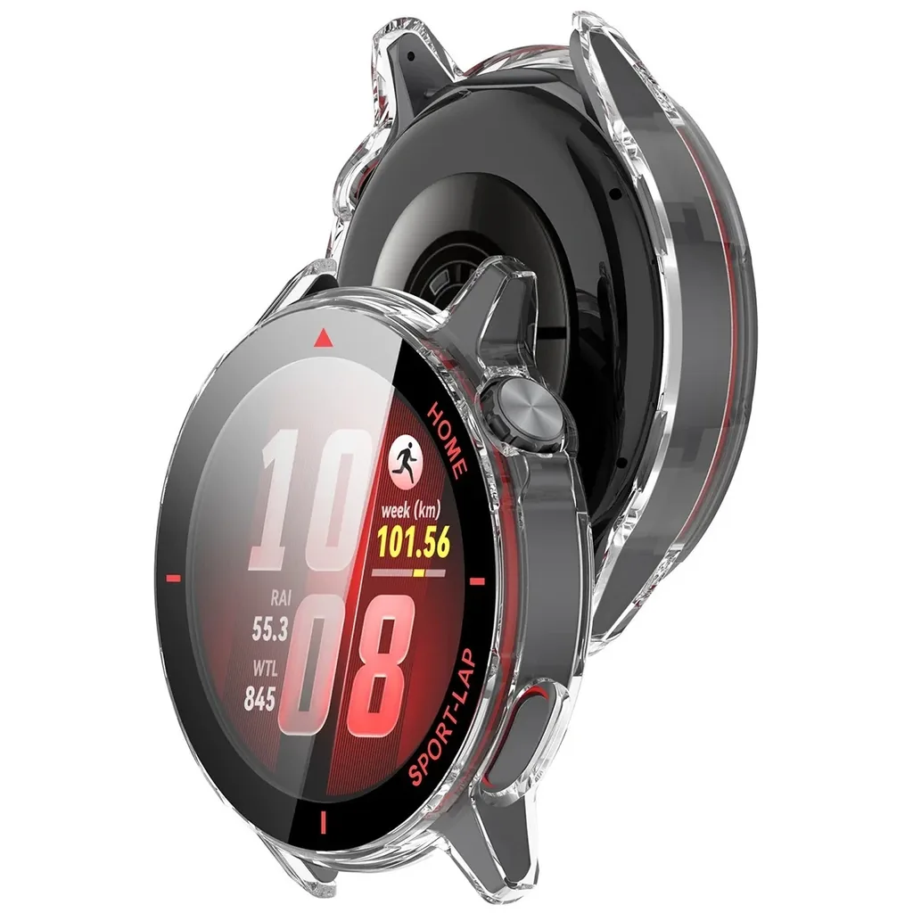 Kryt Bizon Case Watch Adamo Huawei Watch GT Runner 2, translucent-red