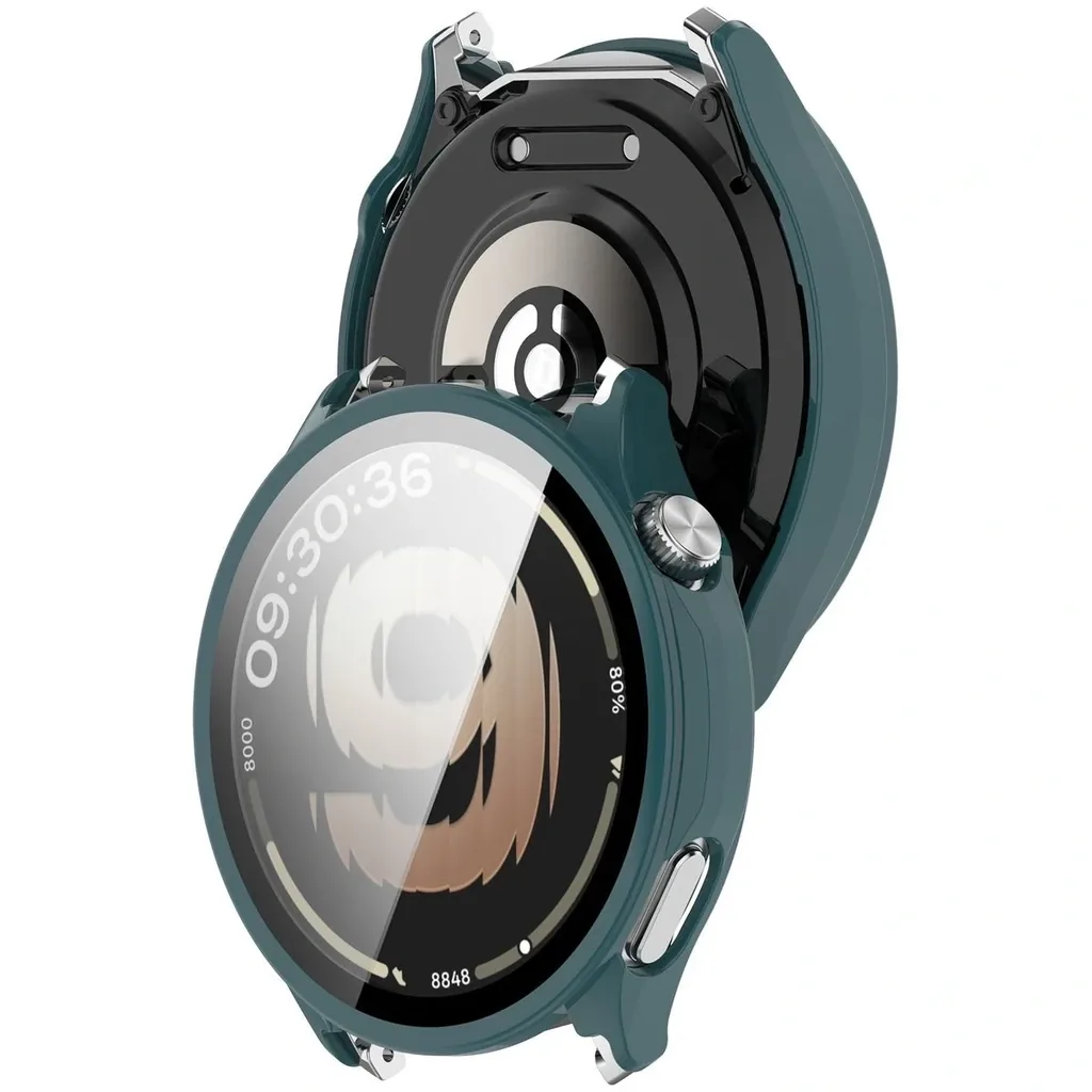 Kryt Bizon Case Watch Adamo OnePlus Watch Lite 45mm / Oppo Watch S 45mm green