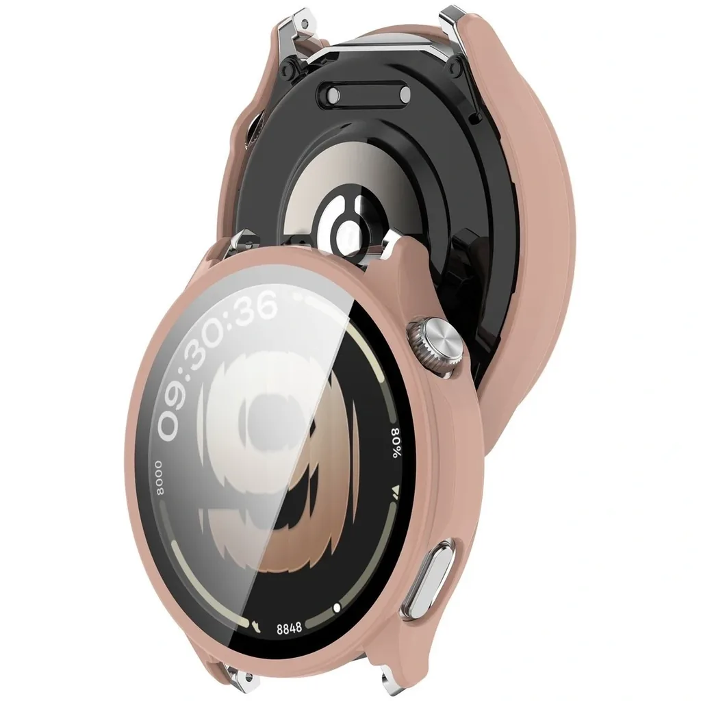 Kryt Bizon Case Watch Adamo OnePlus Watch Lite 45mm / Oppo Watch S 45mm pink