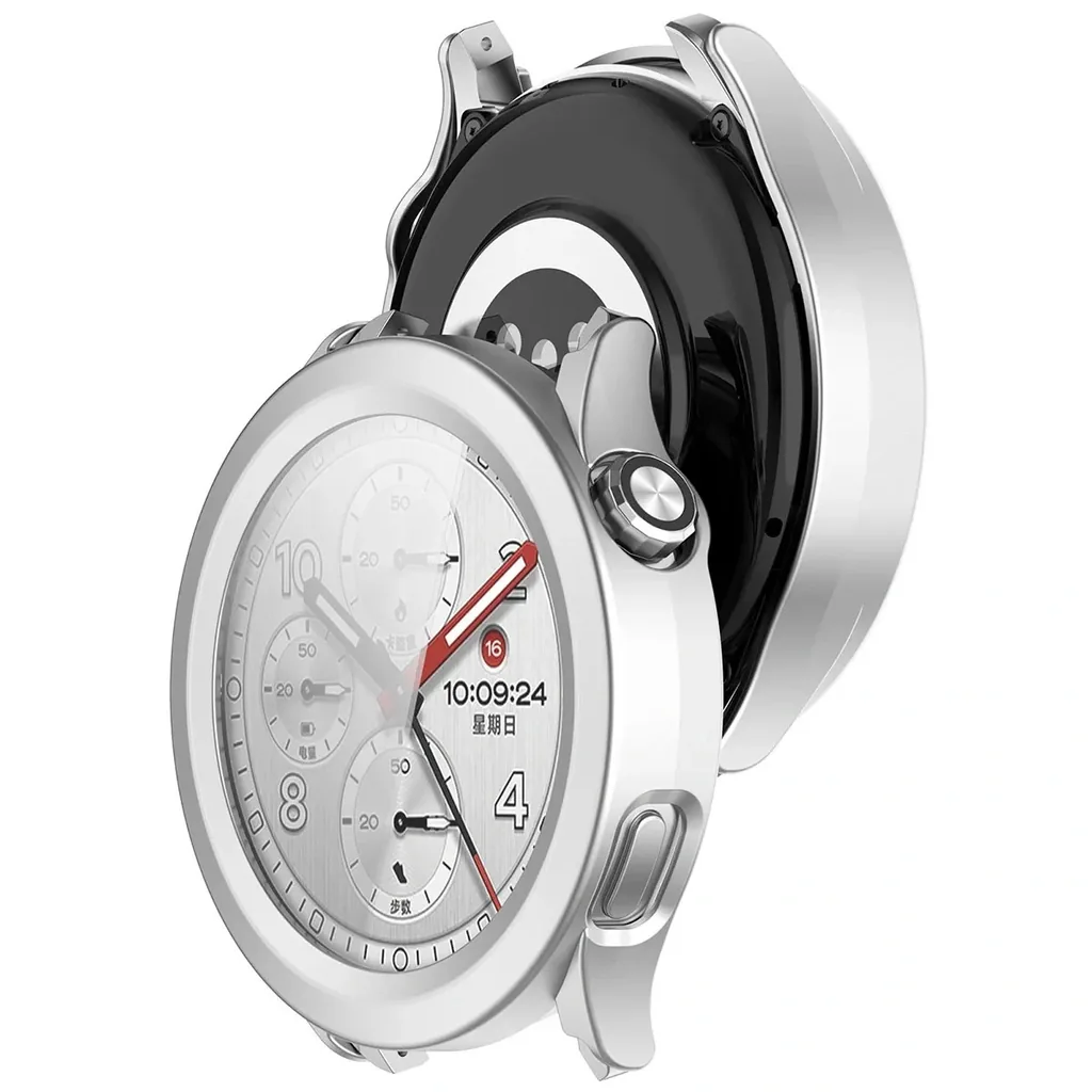 Kryt Bizon Case Watch Adamo Xiaomi Watch S5, satin silver