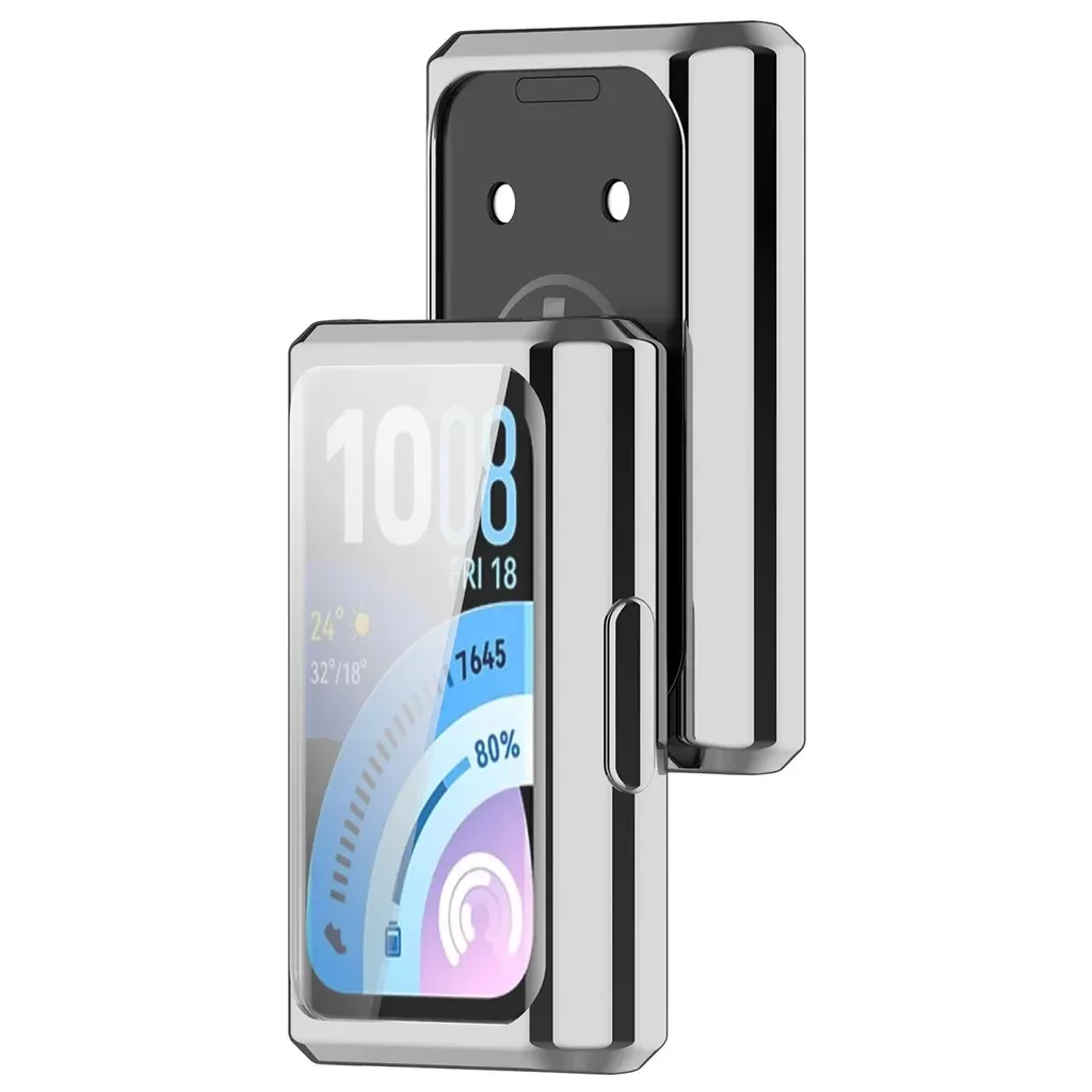 Kryt Bizon Case Watch Felipe Huawei Band 11 Pro, silver