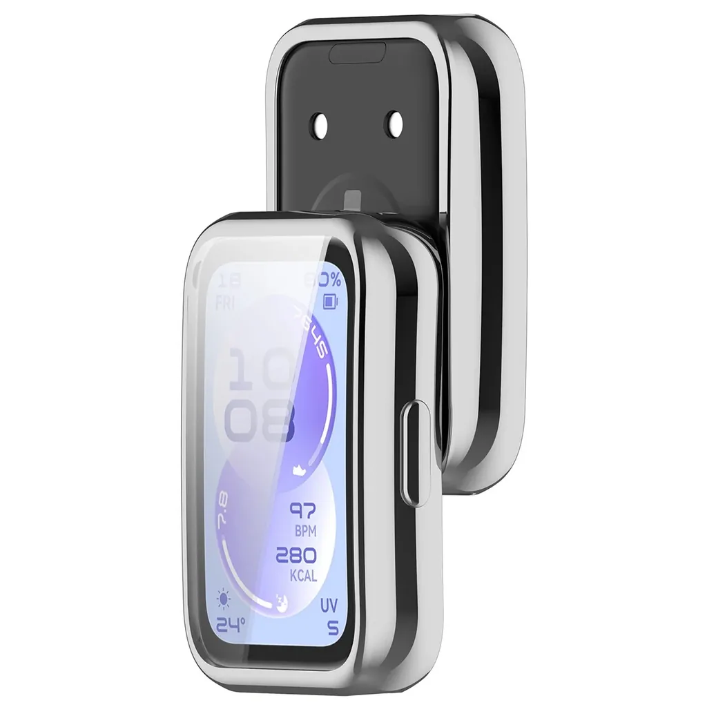 Kryt Bizon Case Watch Felipe Huawei Band 11, silver