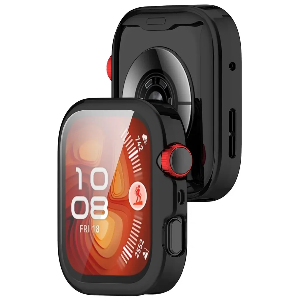 Kryt Bizon Case Watch Felipe Huawei Watch Fit 5 Pro, black