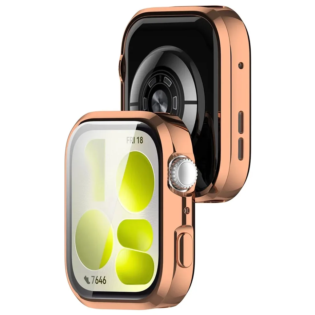 Kryt Bizon Case Watch Felipe Huawei Watch Fit 5, rose gold