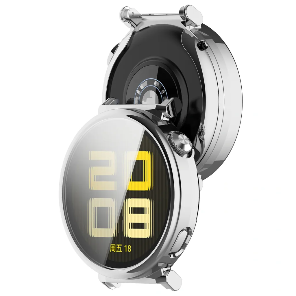Kryt Bizon Case Watch Felipe Huawei Watch GT 5 Pro 42 mm silver