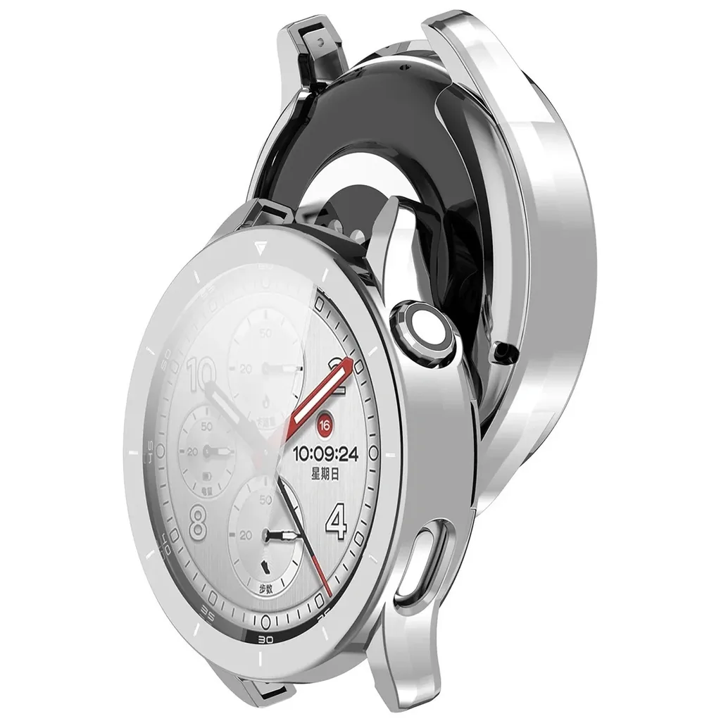 Kryt Bizon Case Watch Felipe Xiaomi Watch S5, silver