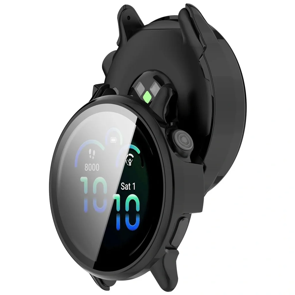 Kryt Bizon Case+Glass Watch Garmin Vivoactive 6 black
