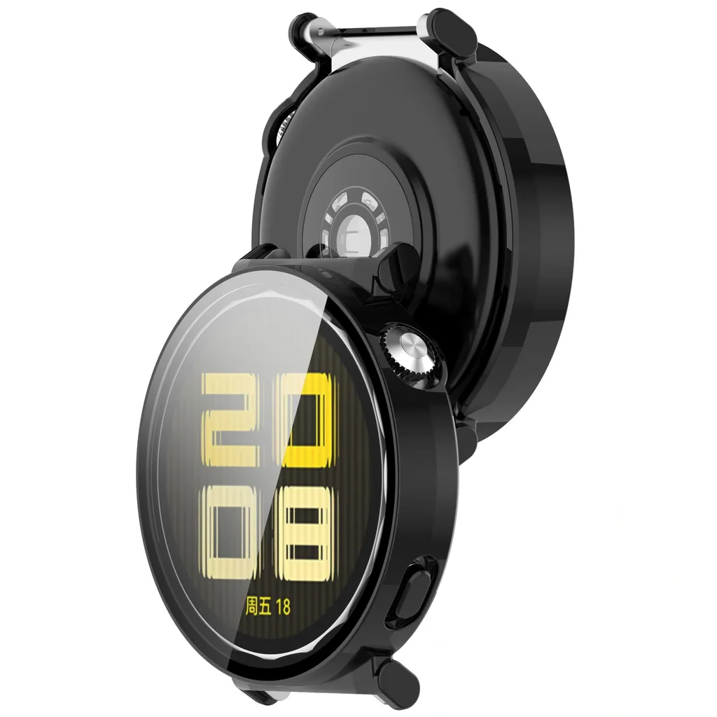 Kryt Bizon Case+Glass Watch Huawei Watch GT 5 41 mm black
