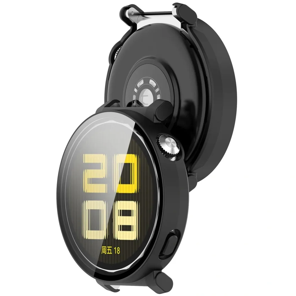 Kryt Bizon Case+Glass Watch Huawei Watch GT 5 Pro 42 mm black matte